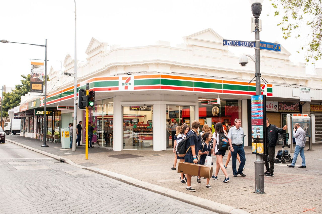 Picture of first WA store