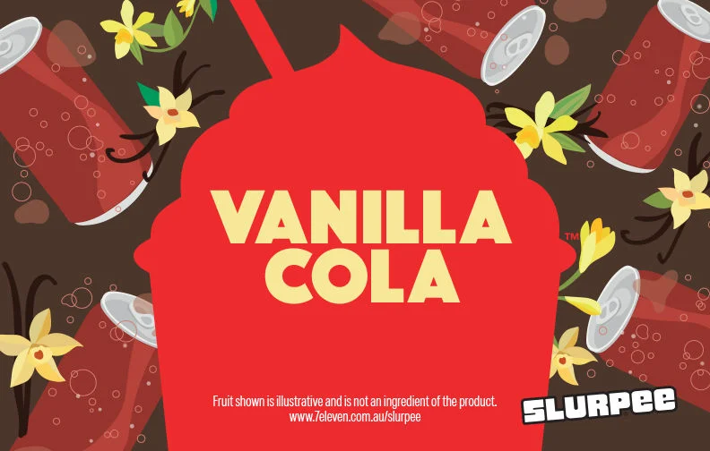 7-Eleven Slurpee Vanilla Cola Flavour