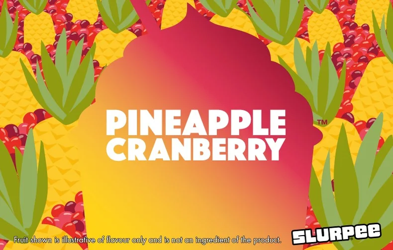 Slurpee Pineapple Cranberry