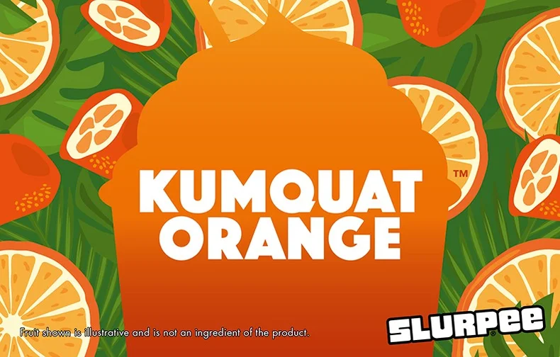 7-Eleven Slurpee Kumquat Orange