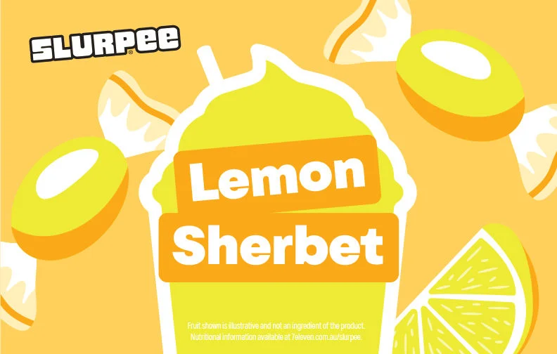 Slurpee Lemon Sherbet