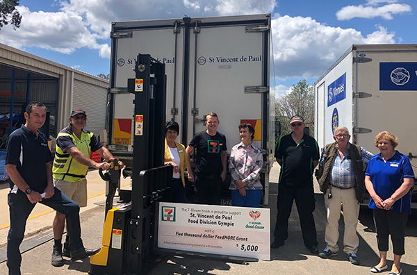 New forklift on order for St Vincent de Paul Gympie thanks ...