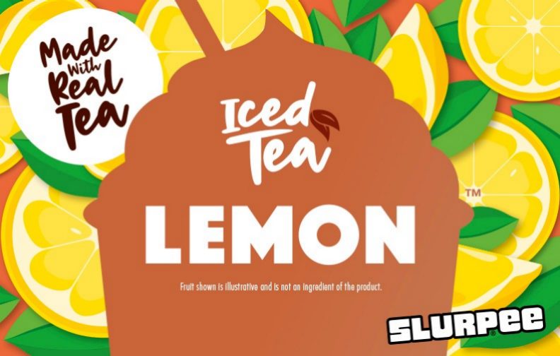 7-Eleven Slurpee Ice Tea Lemon Flavour