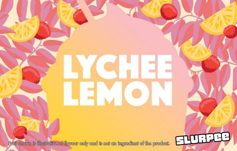 7-Eleven Slurpee Lychee Lemon Flavour