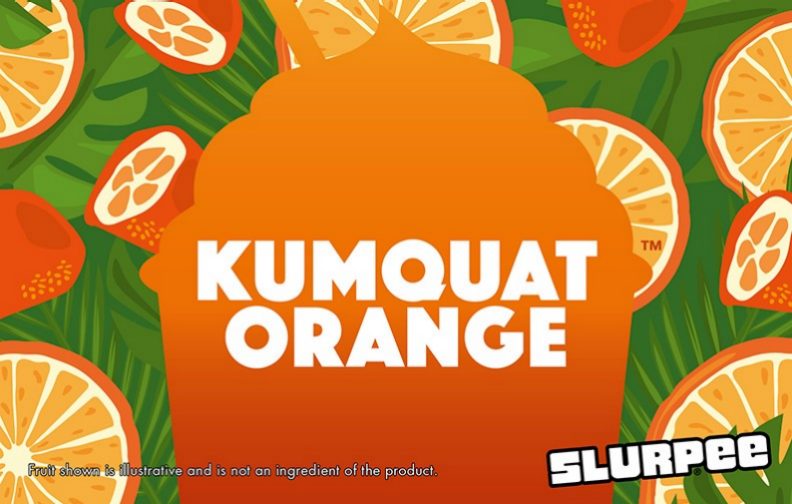 7-Eleven Slurpee Kumquat Orange