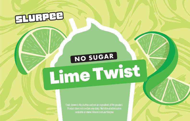 Slurpee No Sugar Lime Twist
