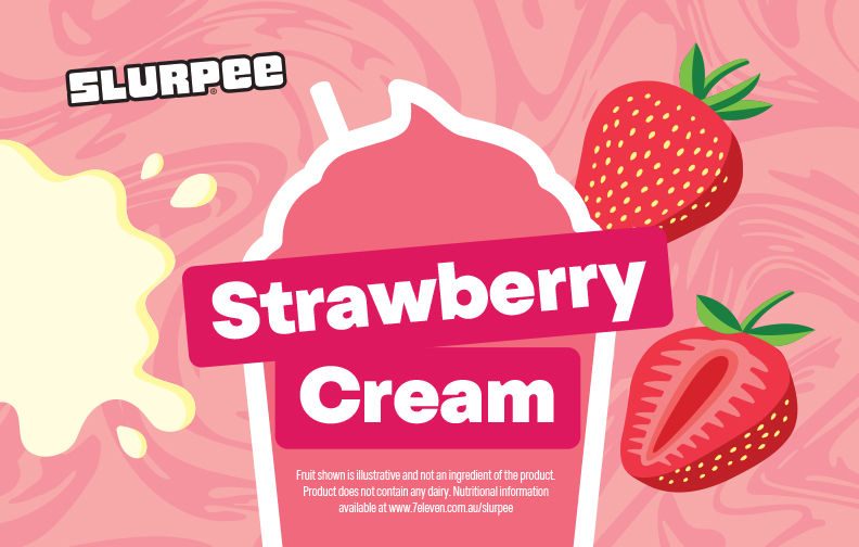 Slurpee Strawberry Cream