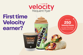 Velocity frequent flyer. Bonus 250 Velocity Points on your first linked eligible purchase. 