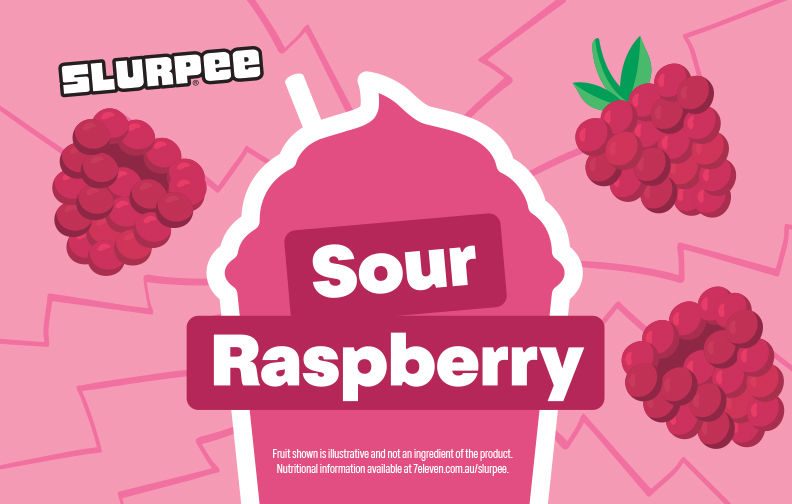 Slurpee Sour Raspberry