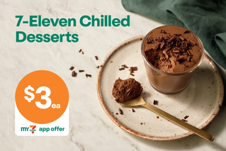 7-Eleven Chilled Desserts $3 each with the My 7-Eleven app.