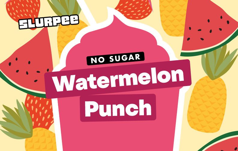 Slurpee No Sugar Watermelon