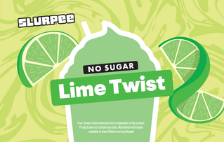 Slurpee No Sugar Lime Twist