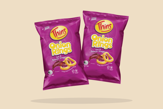 Thins Onion Rings, CC's, Cheezels & Chickadees 45-90g varieties - 2 for $7