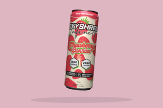 Oxyshred Infinity Strawberry Sunrise 355mL. Try it here first